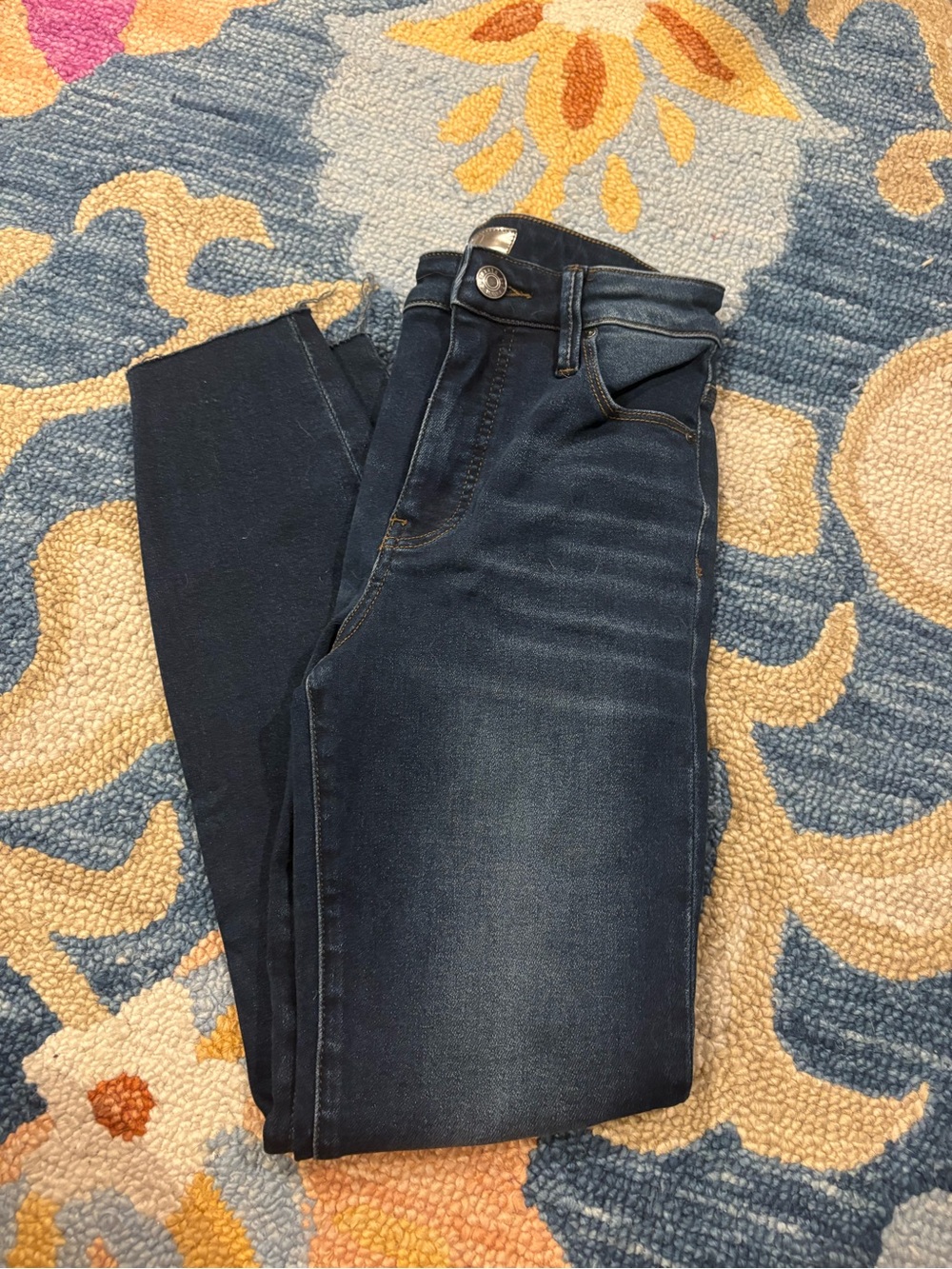 Kut from the Kloth Dark Blue Denim Jeans